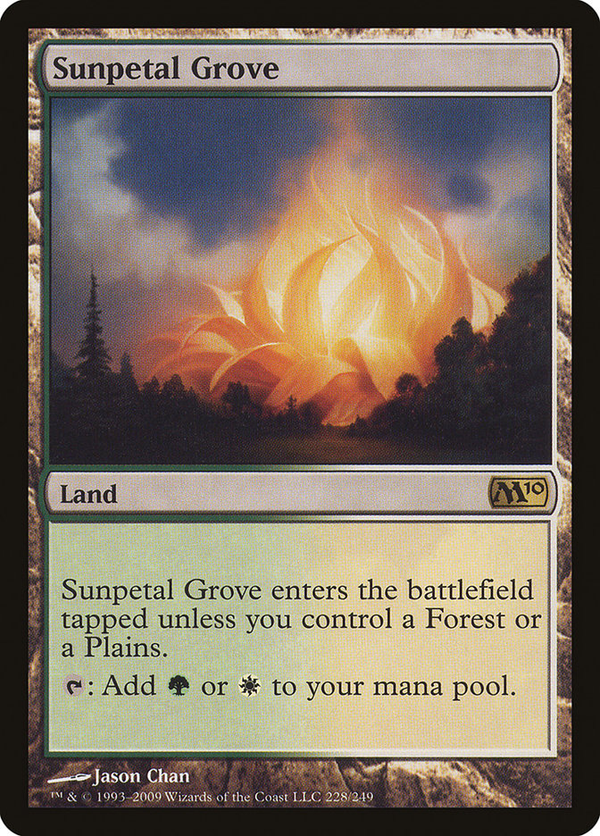 Sunpetal Grove [Magic 2010] | Black Swamp Games