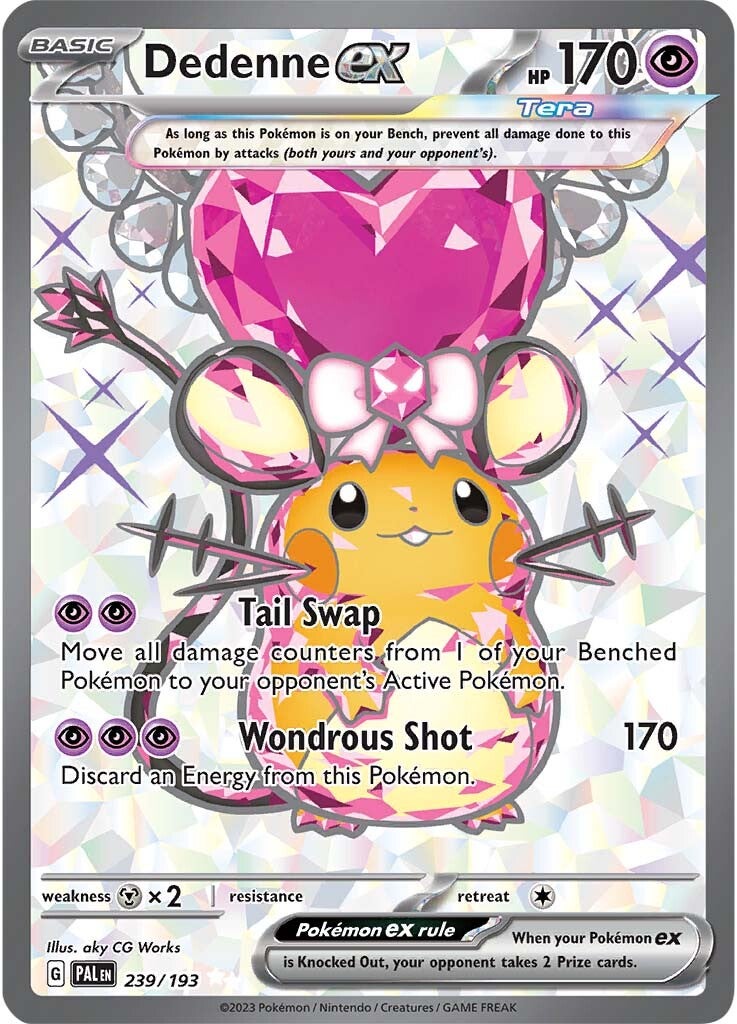 Dedenne ex (239/193) [Scarlet & Violet: Paldea Evolved] | Black Swamp Games