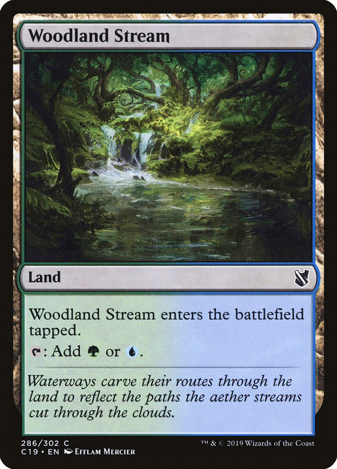 Woodland Stream [Commander 2019] | Black Swamp Games