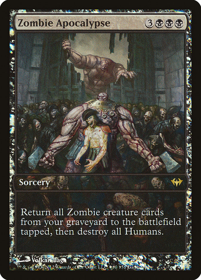 Zombie Apocalypse (Game Day) [Dark Ascension Promos] | Black Swamp Games