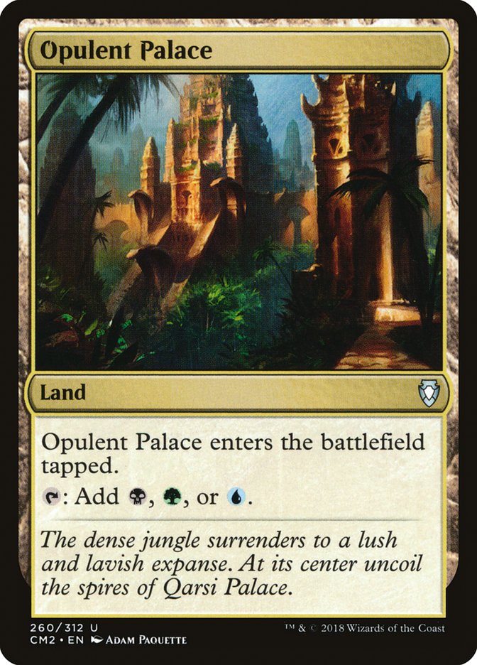 Opulent Palace [Commander Anthology Volume II] | Black Swamp Games