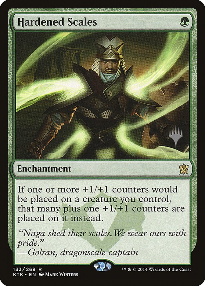 Hardened Scales (Promo Pack) [Khans of Tarkir Promos] | Black Swamp Games