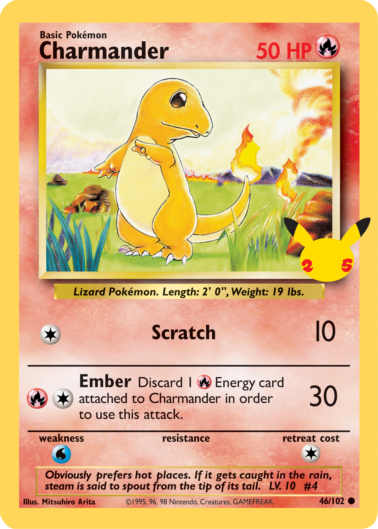 Charmander (46/102) (Jumbo Card) [First Partner Pack] | Black Swamp Games