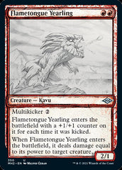 Flametongue Yearling (Sketch) [Modern Horizons 2] | Black Swamp Games