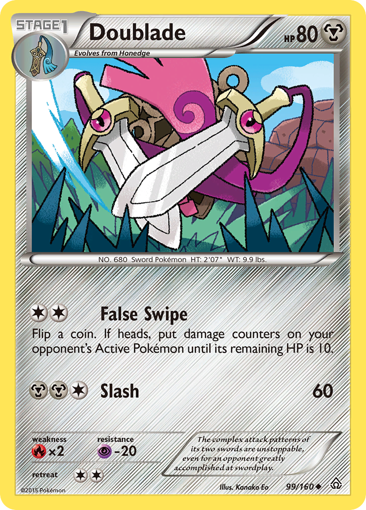Doublade (99/160) [XY: Primal Clash] | Black Swamp Games