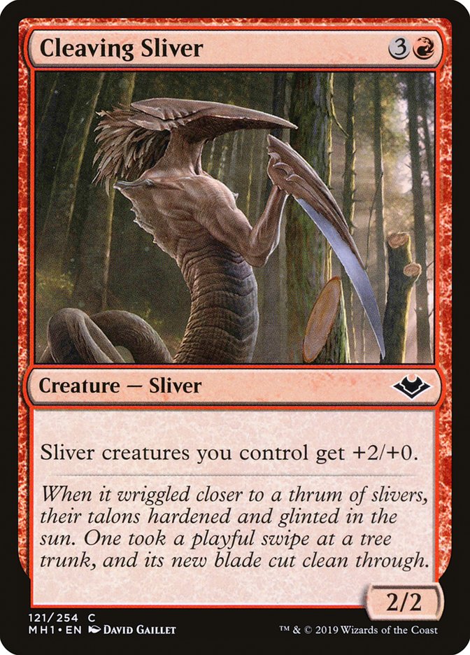 Cleaving Sliver [Modern Horizons] | Black Swamp Games