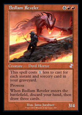 Bedlam Reveler (Timeshifted) [Time Spiral Remastered] | Black Swamp Games