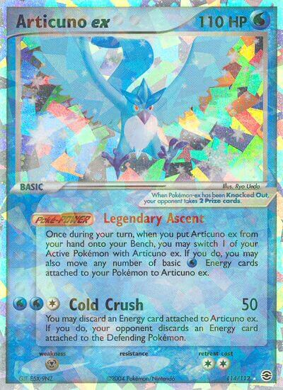 Articuno ex (114/112) [EX: FireRed & LeafGreen] | Black Swamp Games