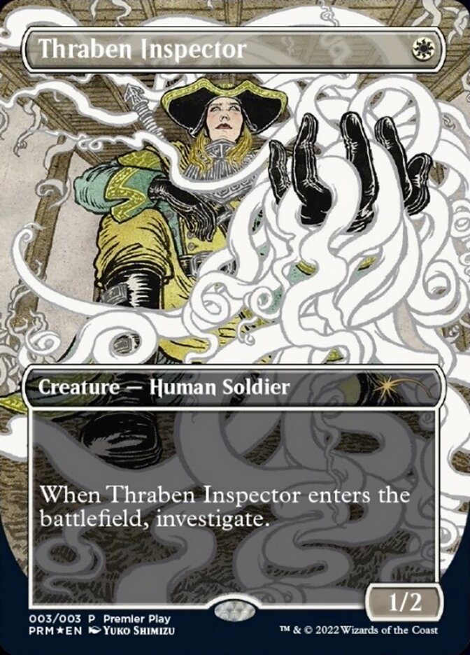 Thraben Inspector (Borderless Alternate-Art) [Regional Championship Qualifiers 2022] | Black Swamp Games