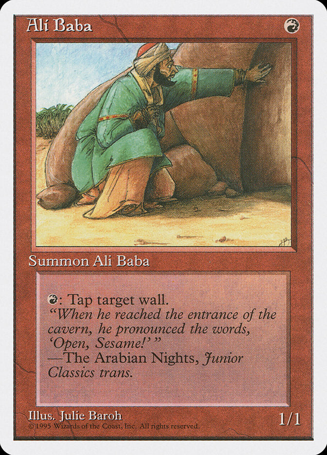 Ali Baba [Fourth Edition] | Black Swamp Games