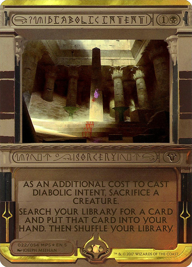 Diabolic Intent (Invocation) [Amonkhet Invocations] | Black Swamp Games