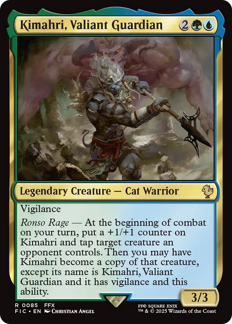 Kimahri, Valiant Guardian [FINAL FANTASY Commander] | Black Swamp Games