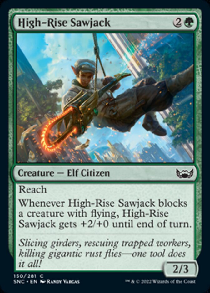 High-Rise Sawjack [Streets of New Capenna] | Black Swamp Games