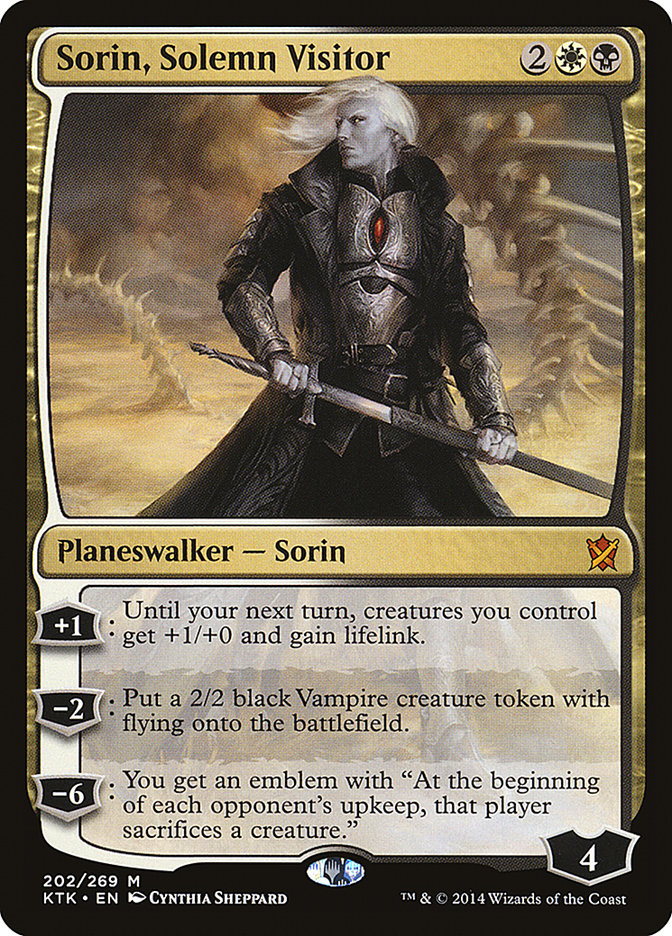 Sorin, Solemn Visitor [Khans of Tarkir] | Black Swamp Games