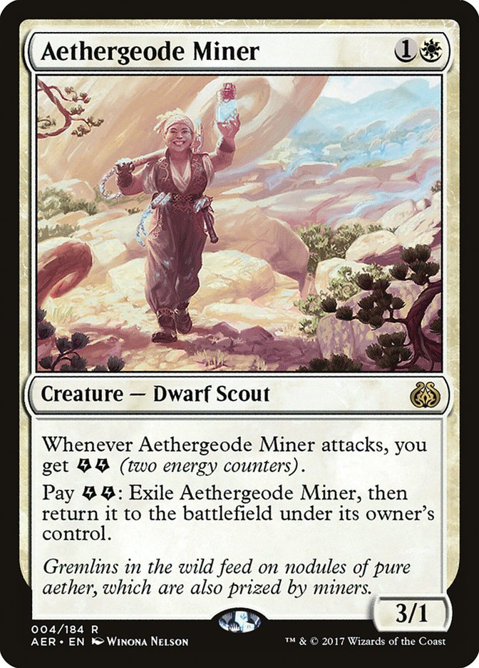 Aethergeode Miner [Aether Revolt] | Black Swamp Games