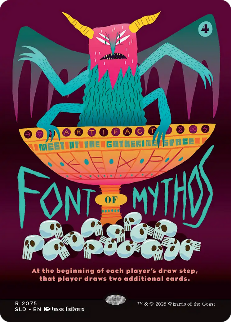 Font of Mythos [Secret Lair Drop Series] | Black Swamp Games