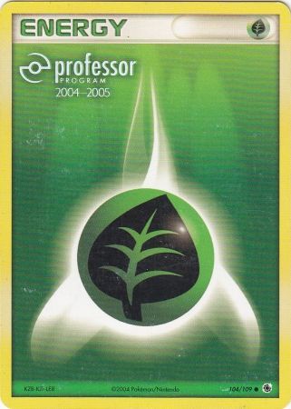 Grass Energy (104/109) (2004 2005) [Professor Program Promos] | Black Swamp Games