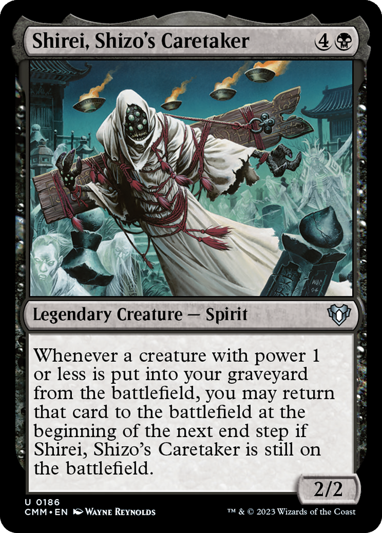 Shirei, Shizo's Caretaker [Commander Masters] | Black Swamp Games