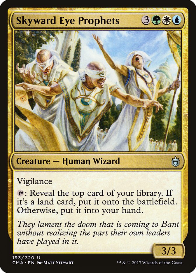 Skyward Eye Prophets [Commander Anthology] | Black Swamp Games