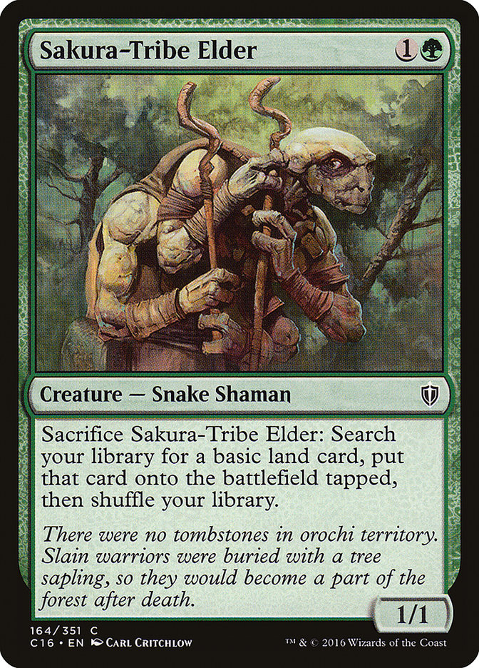 Sakura-Tribe Elder [Commander 2016] | Black Swamp Games