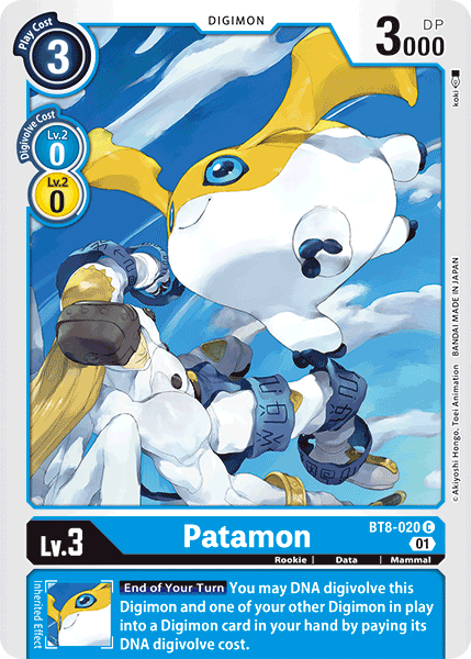 Patamon [BT8-020] [New Awakening] | Black Swamp Games