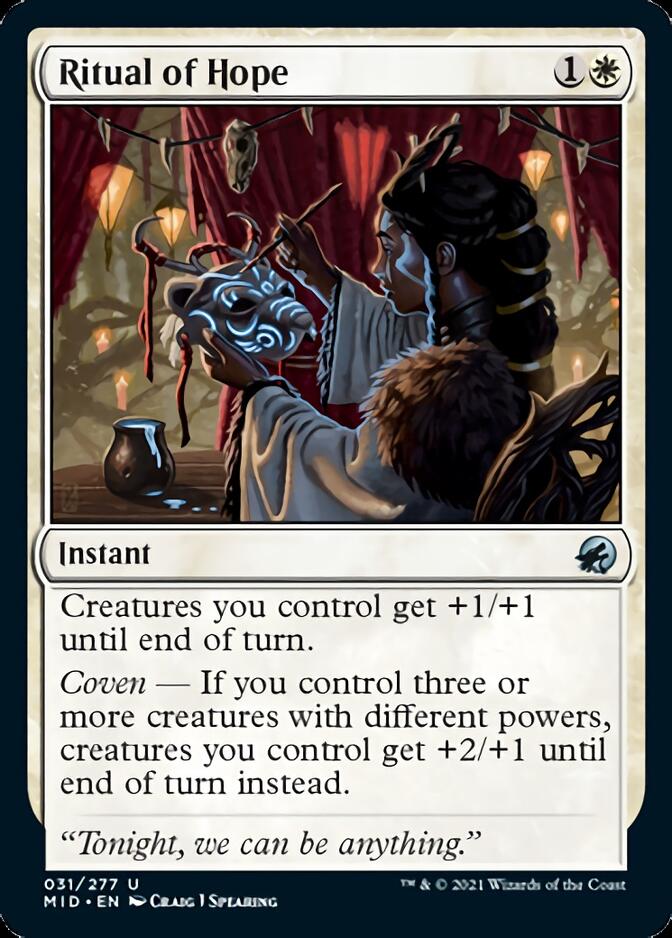 Ritual of Hope [Innistrad: Midnight Hunt] | Black Swamp Games