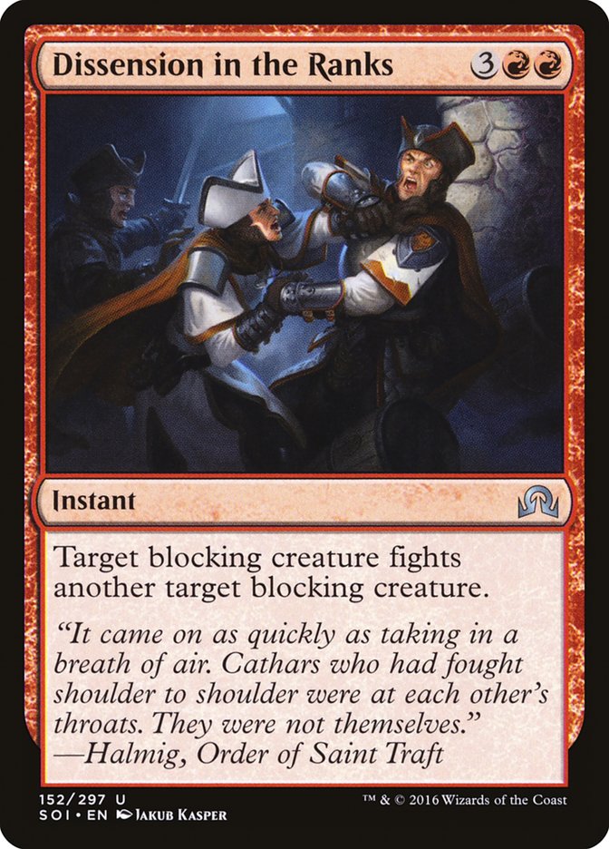 Dissension in the Ranks [Shadows over Innistrad] | Black Swamp Games
