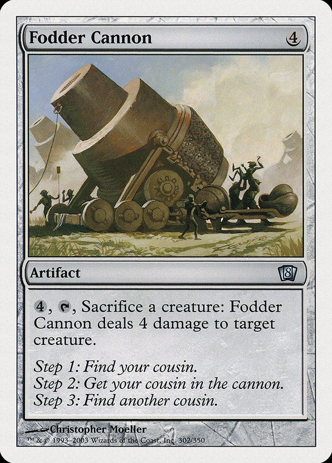 Fodder Cannon [Eighth Edition] | Black Swamp Games