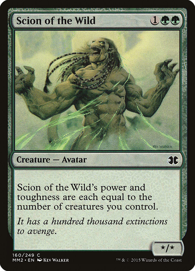 Scion of the Wild [Modern Masters 2015] | Black Swamp Games