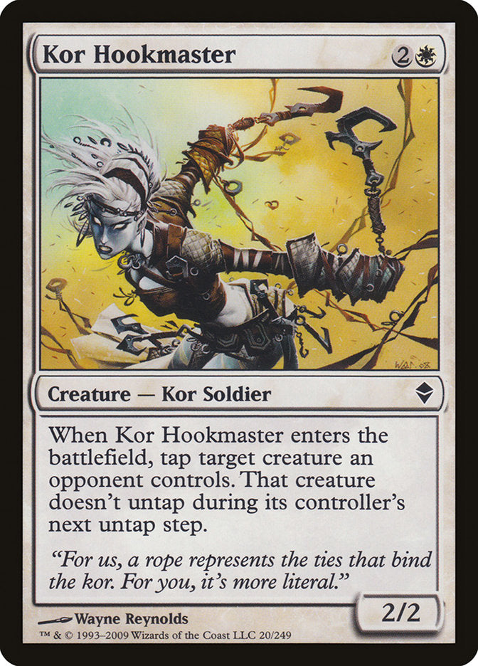 Kor Hookmaster [Zendikar] | Black Swamp Games