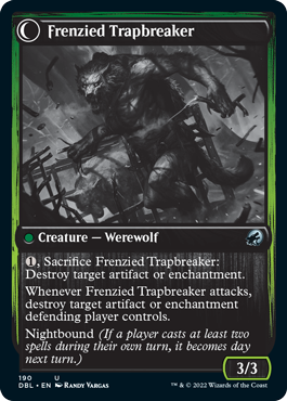 Outland Liberator // Frenzied Trapbreaker [Innistrad: Double Feature] | Black Swamp Games