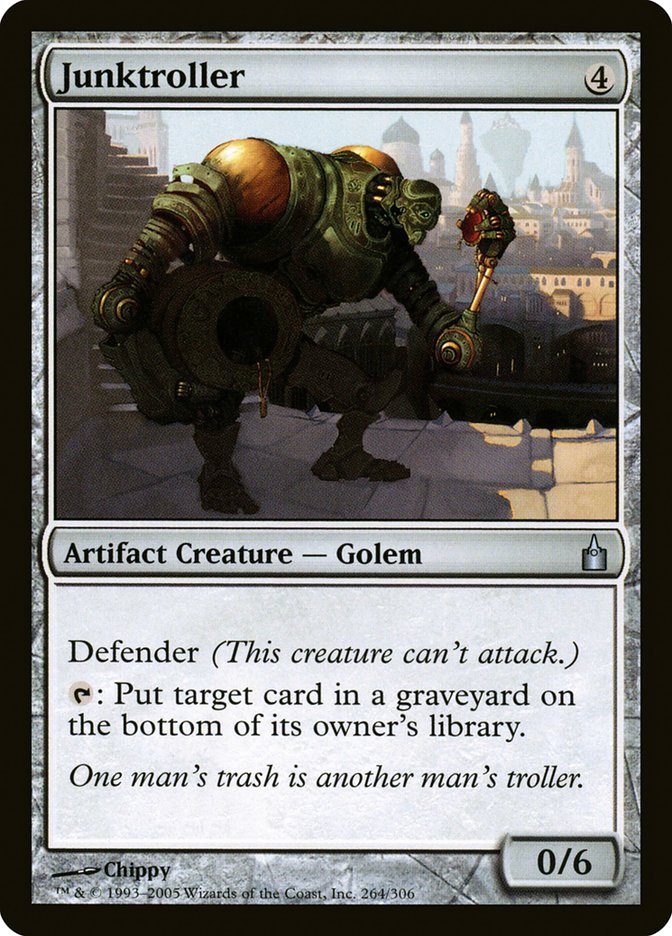 Junktroller [Ravnica: City of Guilds] | Black Swamp Games