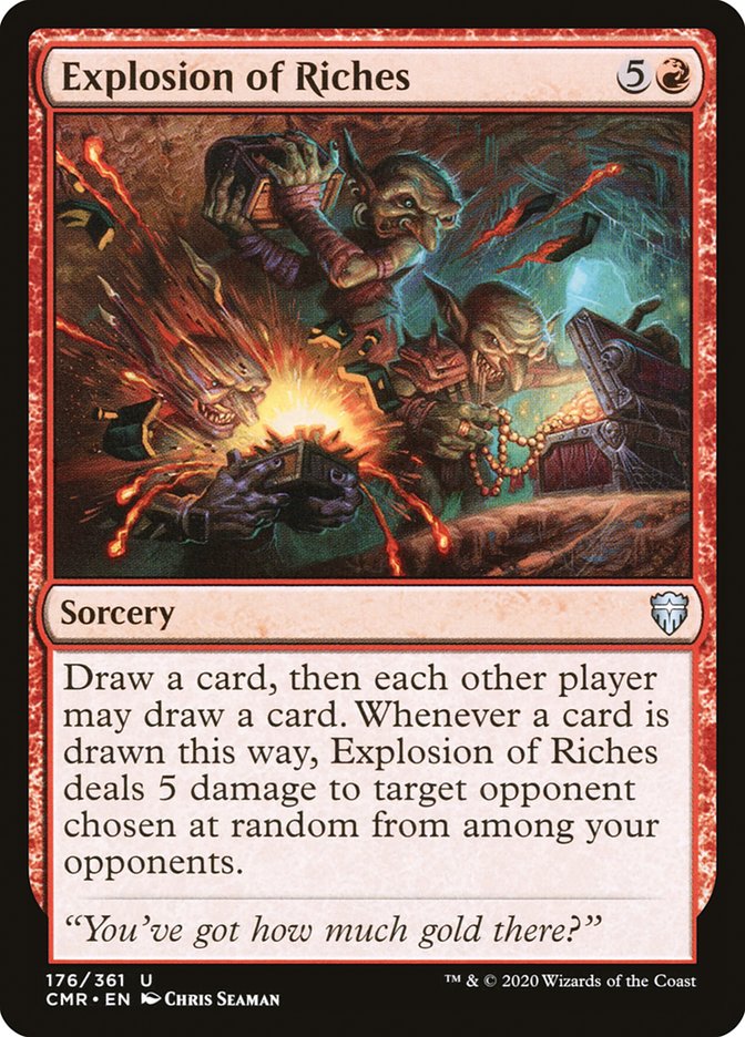 Explosion of Riches [Commander Legends] | Black Swamp Games