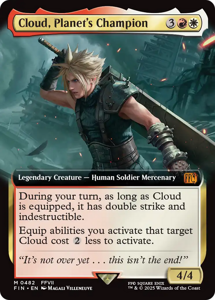 Cloud, Planet's Champion (Extended Art) [FINAL FANTASY] | Black Swamp Games