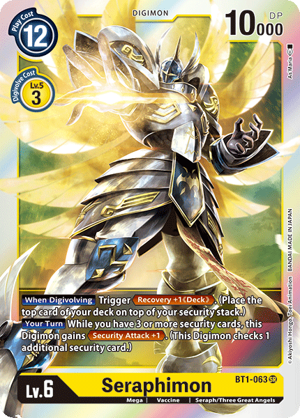Seraphimon [BT1-063] [Release Special Booster Ver.1.0] | Black Swamp Games