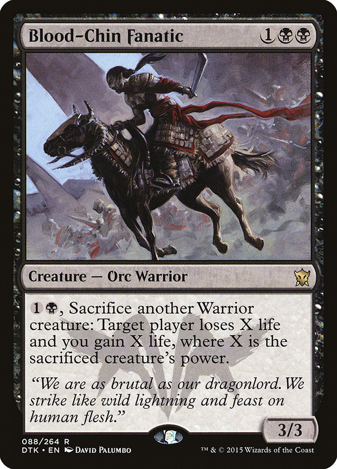 Blood-Chin Fanatic [Dragons of Tarkir] | Black Swamp Games