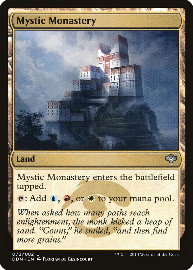 Mystic Monastery [Duel Decks: Speed vs. Cunning] | Black Swamp Games