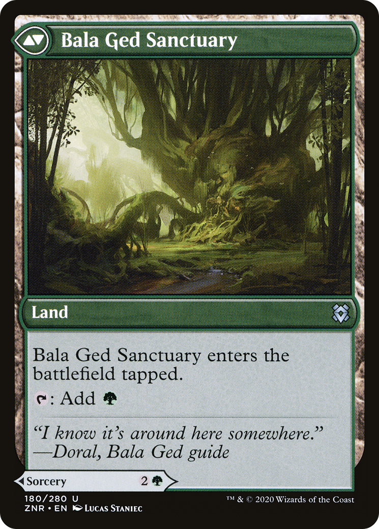 Bala Ged Recovery // Bala Ged Sanctuary [Secret Lair: From Cute to Brute] | Black Swamp Games