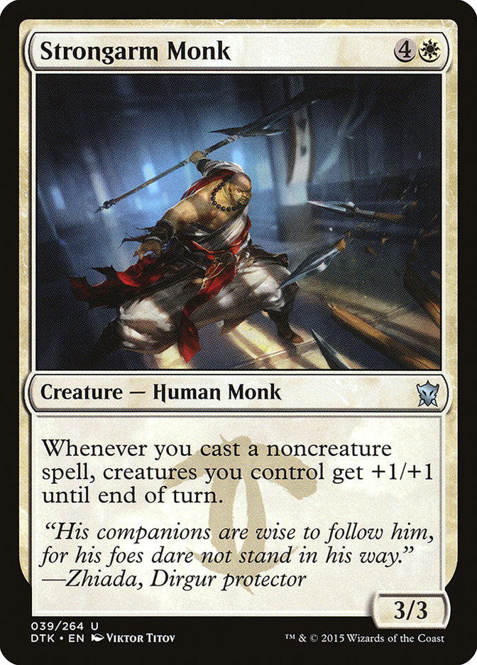 Strongarm Monk [Dragons of Tarkir] | Black Swamp Games