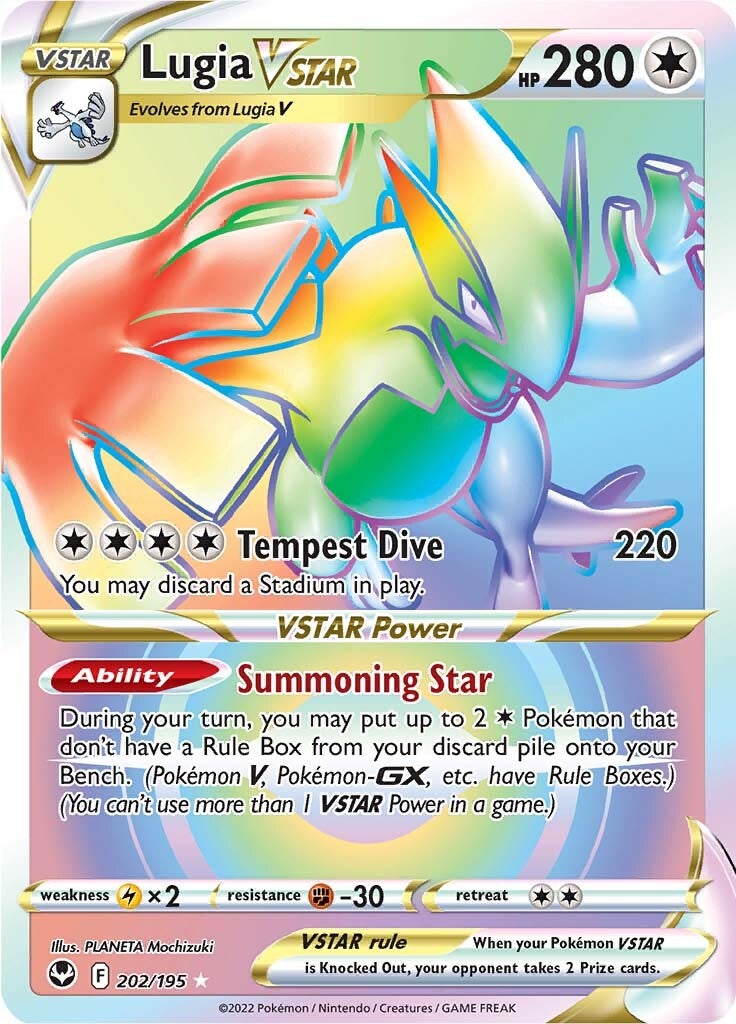 Lugia VSTAR (202/195) [Sword & Shield: Silver Tempest] | Black Swamp Games