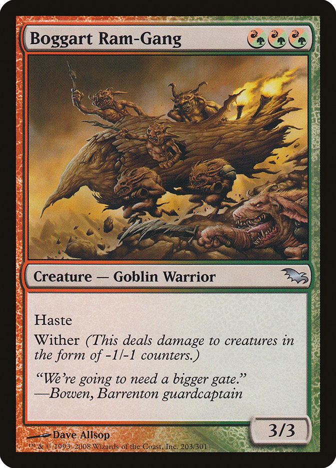 Boggart Ram-Gang [Shadowmoor] | Black Swamp Games