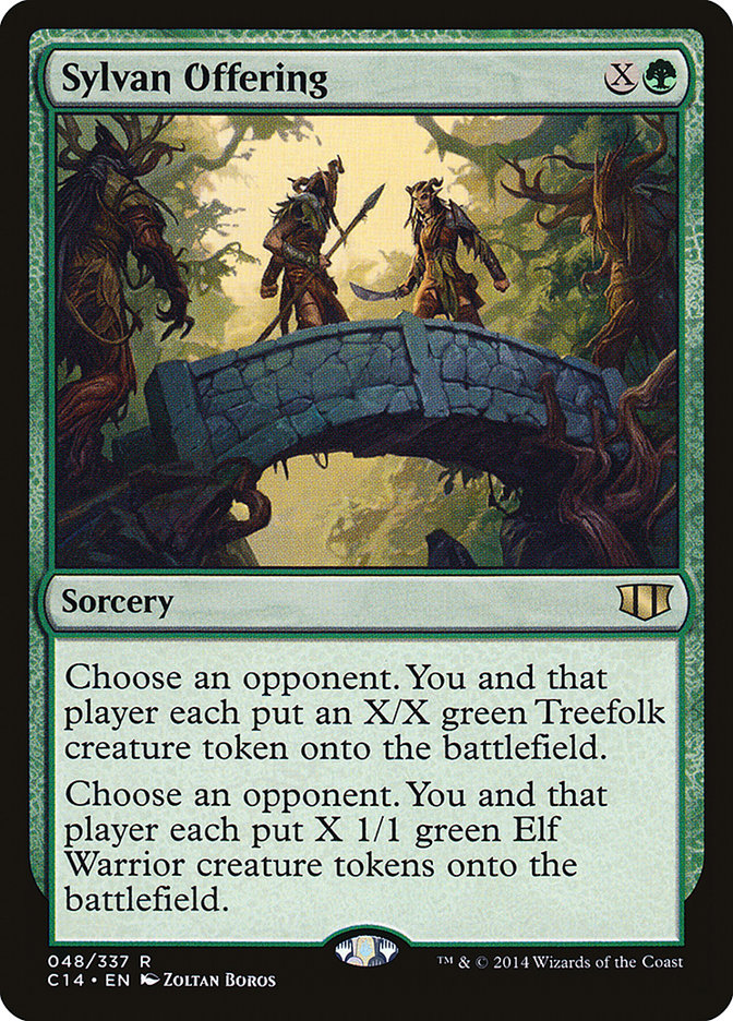 Sylvan Offering [Commander 2014] | Black Swamp Games