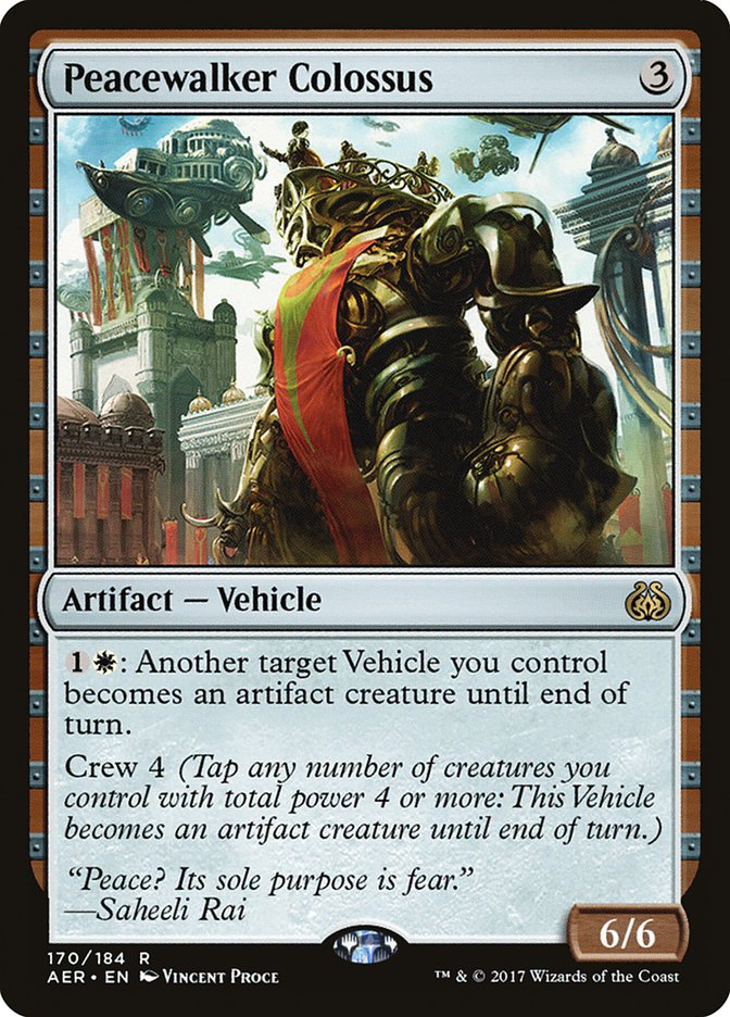 Peacewalker Colossus [Aether Revolt] | Black Swamp Games