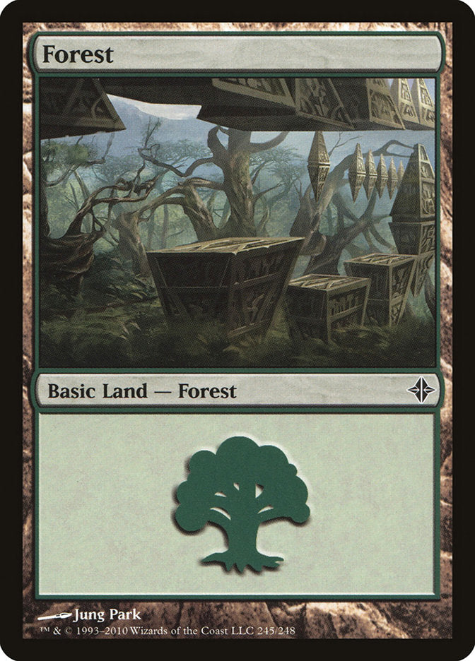 Forest (245) [Rise of the Eldrazi] | Black Swamp Games