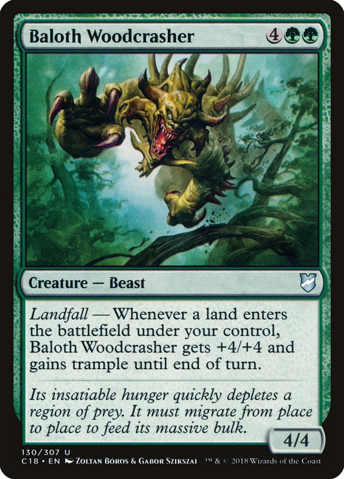 Baloth Woodcrasher [Commander 2018] | Black Swamp Games