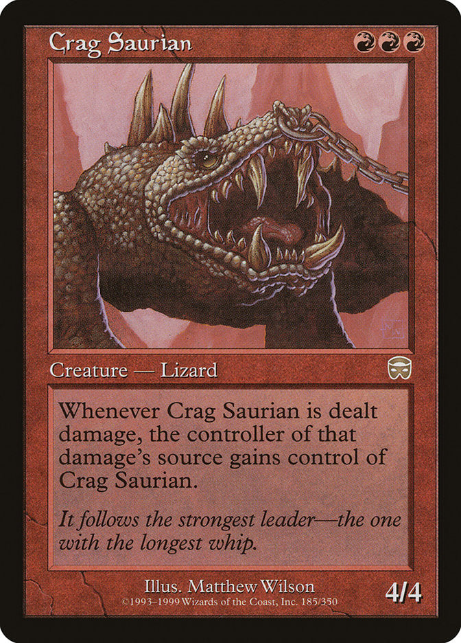 Crag Saurian [Mercadian Masques] | Black Swamp Games