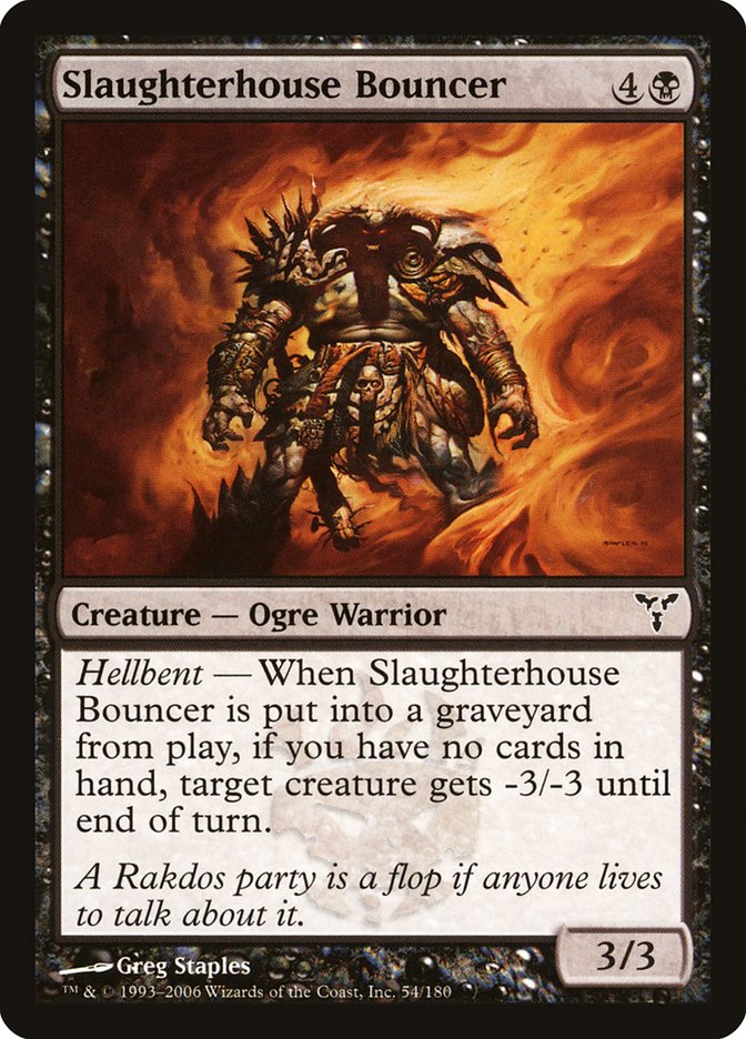 Slaughterhouse Bouncer [Dissension] | Black Swamp Games