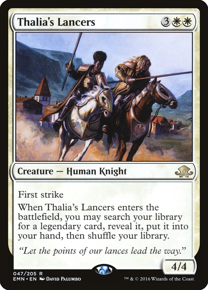 Thalia's Lancers [Eldritch Moon] | Black Swamp Games