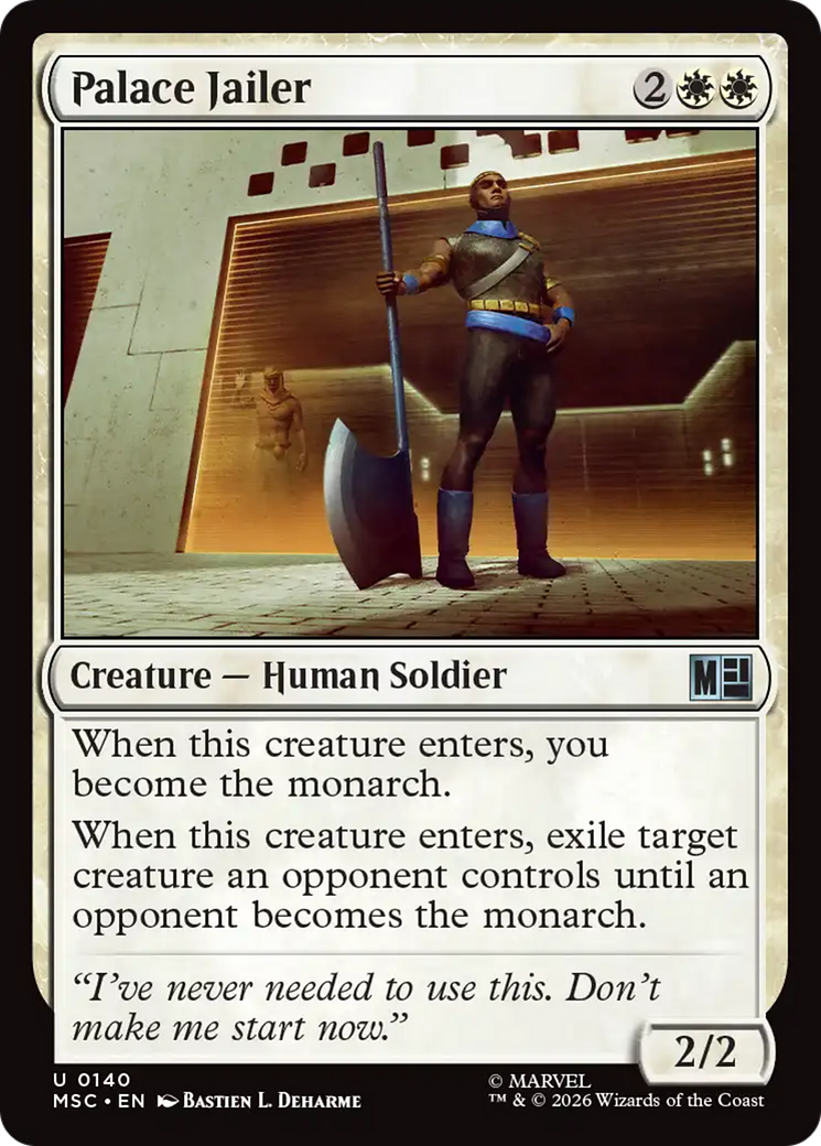 Palace Jailer [Marvel Super Heroes Commander] | Black Swamp Games