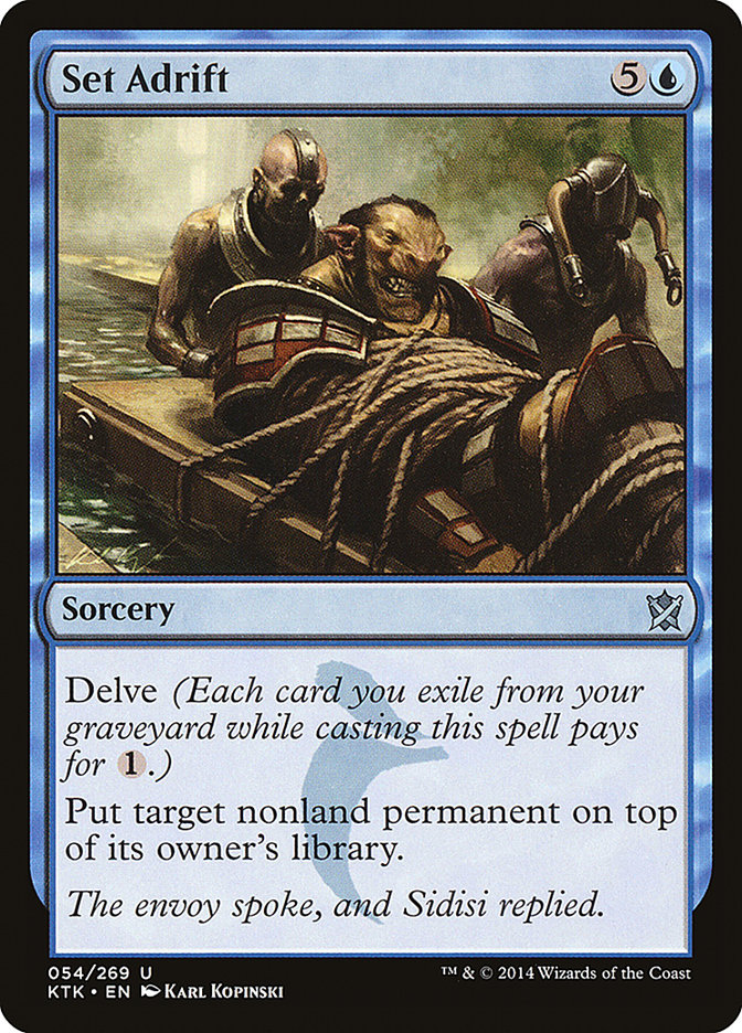 Set Adrift [Khans of Tarkir] | Black Swamp Games